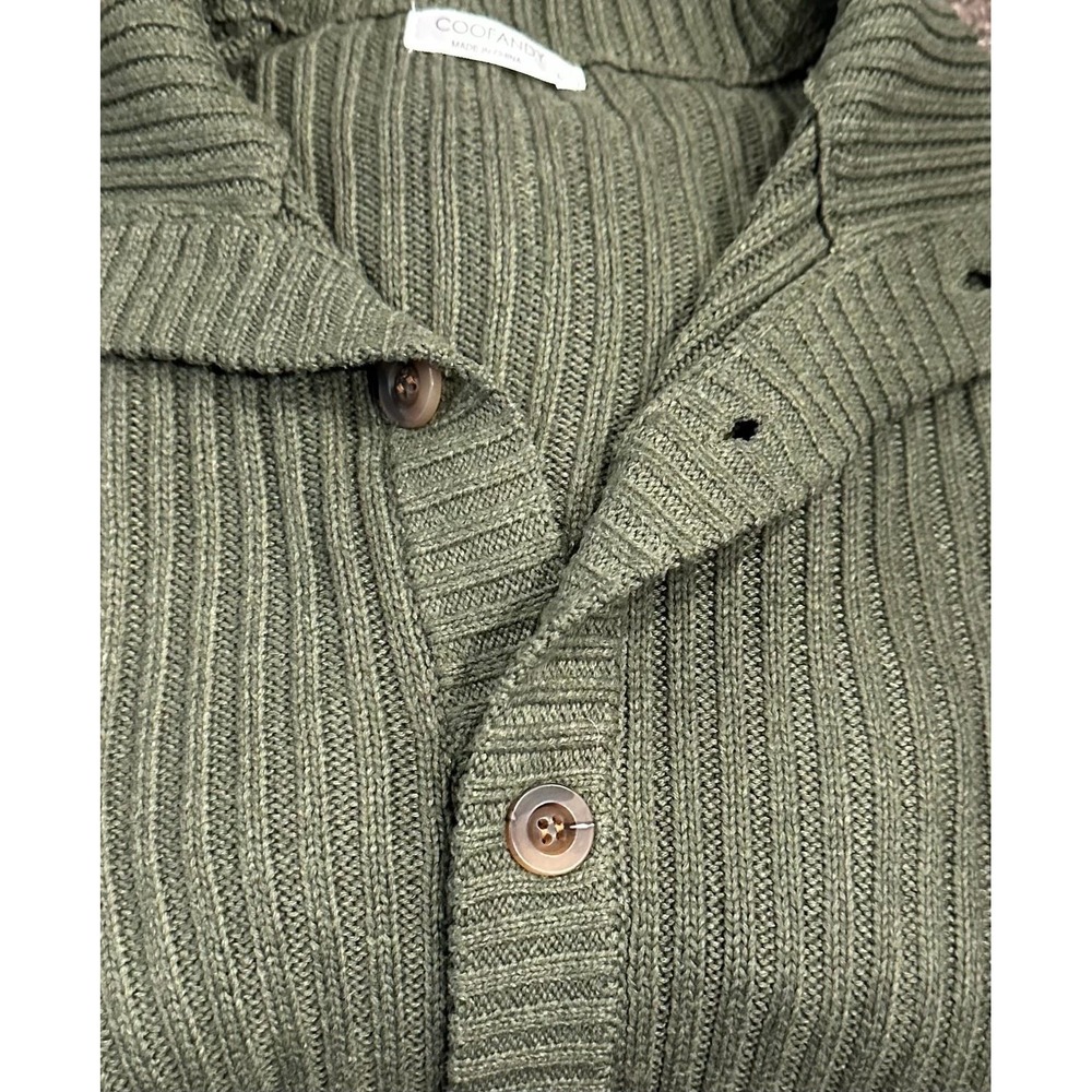 Coofandy Men's Button Front Ribbed‎ Cardigan Sweater - Picture 3 of 3